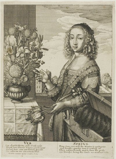 春 作： Wenceslaus Hollar
