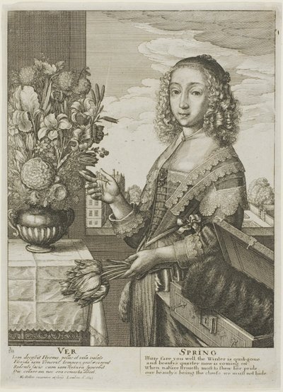 春 作： Wenceslaus Hollar