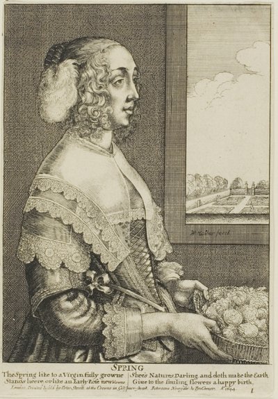 春 作： Wenceslaus Hollar