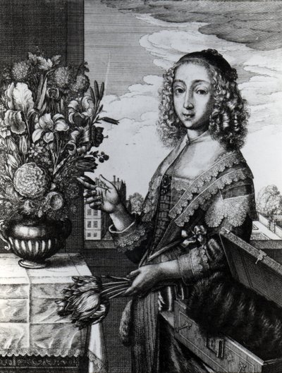 春、1641 作： Wenceslaus Hollar