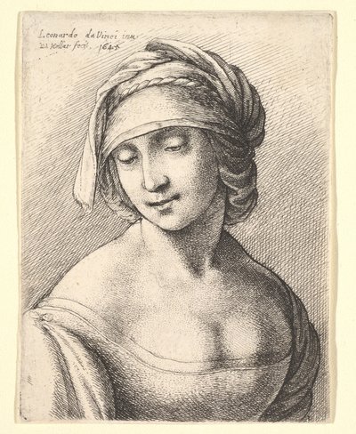 セントアン、1645年。 作： Wenceslaus Hollar