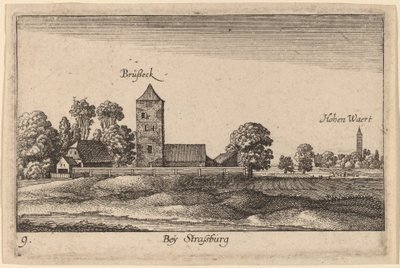 ストラスブール 作： Wenceslaus Hollar