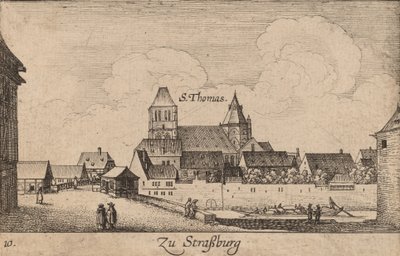 ストラスブール、1635年 作： Wenceslaus Hollar