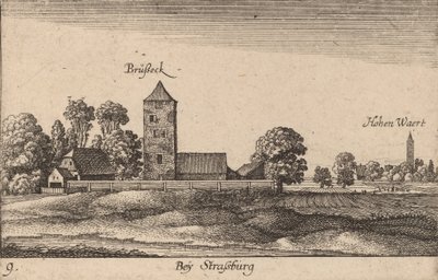 ストラスブール、1635年。 作： Wenceslaus Hollar