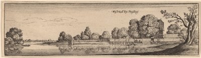 ストラスブール：1632年頃のトールハウス。 作： Wenceslaus Hollar