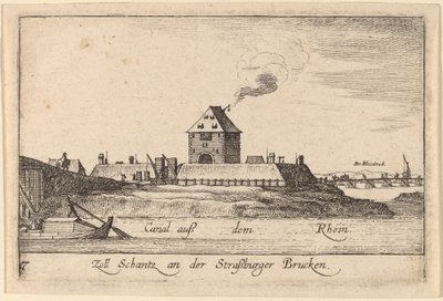 ストラスブール：料金所 作： Wenceslaus Hollar