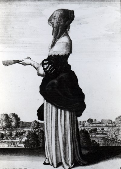 夏、1644年 作： Wenceslaus Hollar