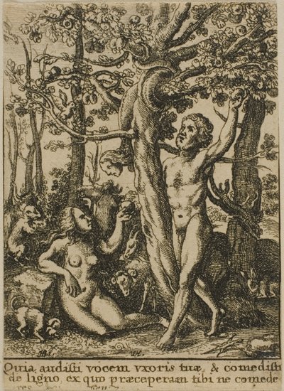 エデンの園 作： Wenceslaus Hollar