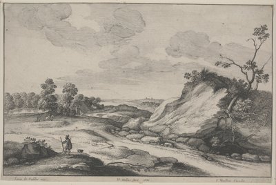 狩人 作： Wenceslaus Hollar