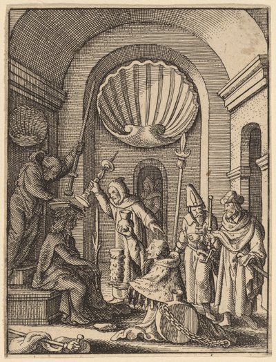 モッキング 作： Wenceslaus Hollar