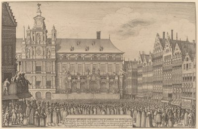 ミュンスターの平和 作： Wenceslaus Hollar
