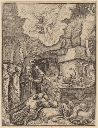 復活 作： Wenceslaus Hollar