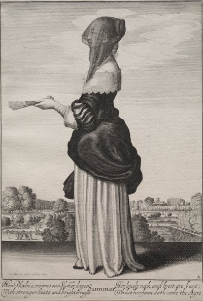 季節: 夏 作： Wenceslaus Hollar