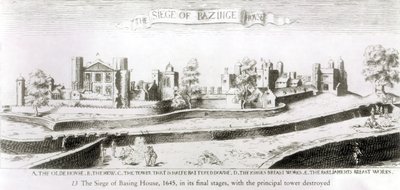 べージングハウスの包囲、1645 作： Wenceslaus Hollar