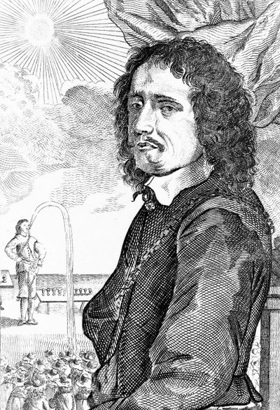ウォーター・スパウター、ブレーズ・ド・マンフレ 作： Wenceslaus Hollar