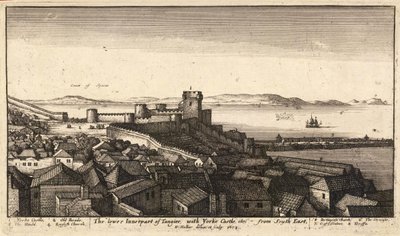 タンジールの下層部 作： Wenceslaus Hollar