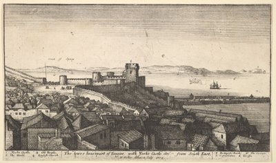 タンジールの下部、1673年。 作： Wenceslaus Hollar