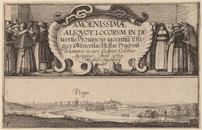 タイトルページ 作： Wenceslaus Hollar