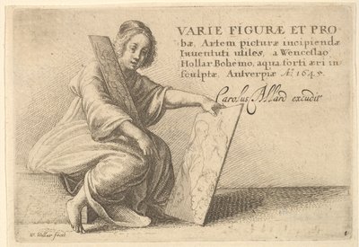 1645のさまざまな形と保証。 作： Wenceslaus Hollar
