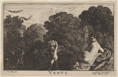 金星 作： Wenceslaus Hollar