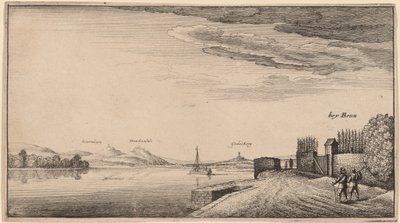 レーベンベルクの眺め 作： Wenceslaus Hollar
