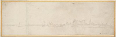 オルソイの眺め 作： Wenceslaus Hollar