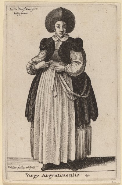 アルゼンチンの処女 作： Wenceslaus Hollar