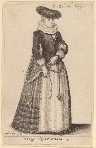 ティグリエンシスの聖母 作： Wenceslaus Hollar
