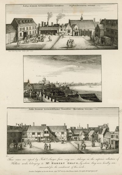 ヴァーツラフホラーエッチング 作： Wenceslaus Hollar