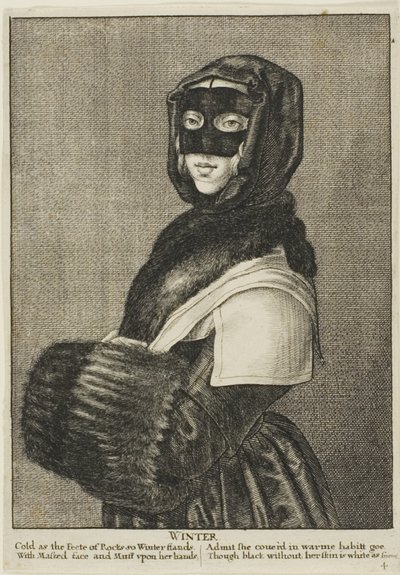 冬 作： Wenceslaus Hollar