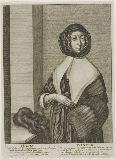 冬 作： Wenceslaus Hollar