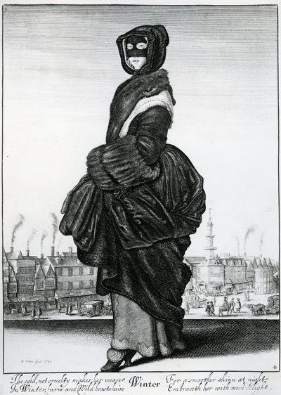 冬 作： Wenceslaus Hollar