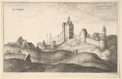 ブリュッセルブリュッセル、1643年頃。 作： Wenceslaus Hollar