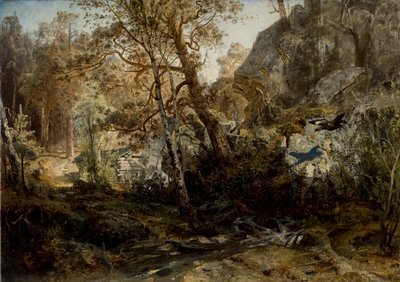 フィンランドの森の風景 作： Werner Holmberg