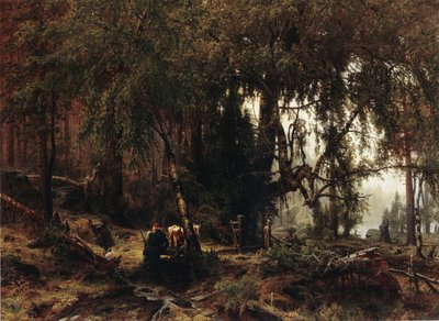 雨の森 作： Werner Holmberg