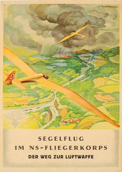 National Socialist Flyers Corps - Luftwaffe への道、1940 年代初頭。 作： Werner von Axster Heudtlass
