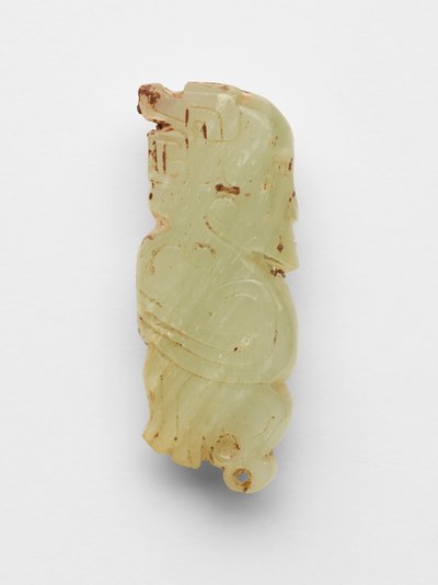 超自然的な生き物の形でフィッティング、紀元前1050年から771年頃 作： Western Zhou Dynasty Chinese School