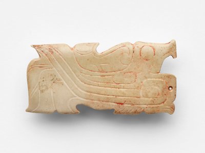 鳥の形をしたペンダント、紀元前1050年から950年頃 作： Western Zhou Dynasty Chinese School
