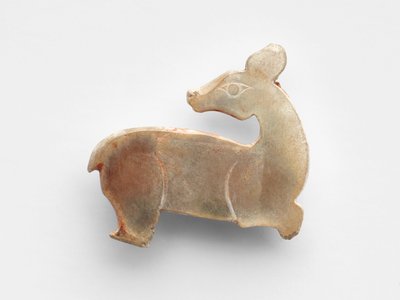 スタッグの形のペンダント、紀元前1050年から850年頃 作： Western Zhou Dynasty Chinese School