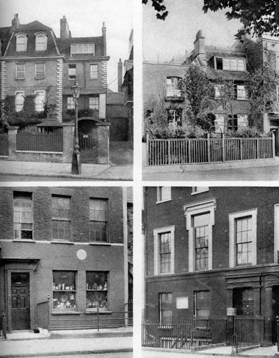 有名な画家の家、ロンドン、1926-1927年 作： Whiffin