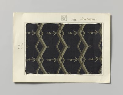側面に印刷されたスチール製、デザインブッダ 作： Wiener Werkstätte