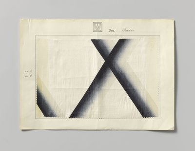 側面にプリントが施されたスチール、ダイアナのデザイン 作： Wiener Werkstätte