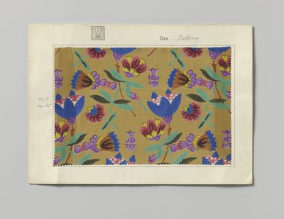 側面にプリントが施されたスチール、デザイン Iselberg 作： Wiener Werkstätte