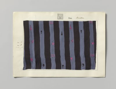 側面にプリントが施されたスチール、セビリアデザイン 作： Wiener Werkstätte
