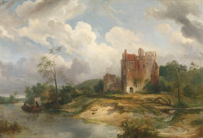 荒廃した川の風景 作： Wijnand Nuijen