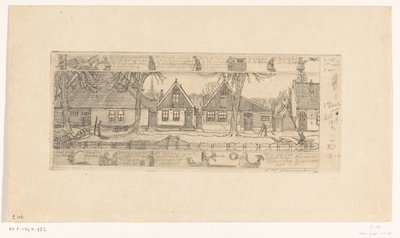 農夫の近所、エダム (原題) 作： Wijnand Otto Jan Nieuwenkamp (signed by artist)