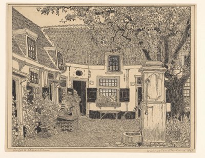 ハールレムのホーフィエ・ヴァン・ロー 作： Wijnand Otto Jan Nieuwenkamp (signed by artist)