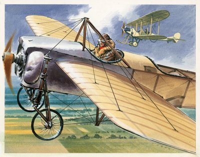 ブレリオXI単葉機 作： ウィルフ (20 世紀) ハーディ