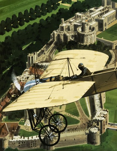 英国初の航空郵便サービス 作： ウィルフ (20 世紀) ハーディ