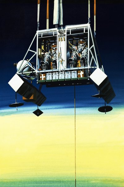 人と機械宇宙の果てへの飛行 作： ウィルフ (20 世紀) ハーディ
